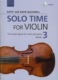 Solo Time for Violin Book 3 + CD