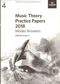 Music Theory Practice Papers 2018 Model Answers