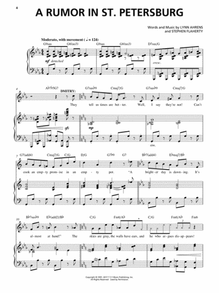 Anastasia The New Broadway Musical