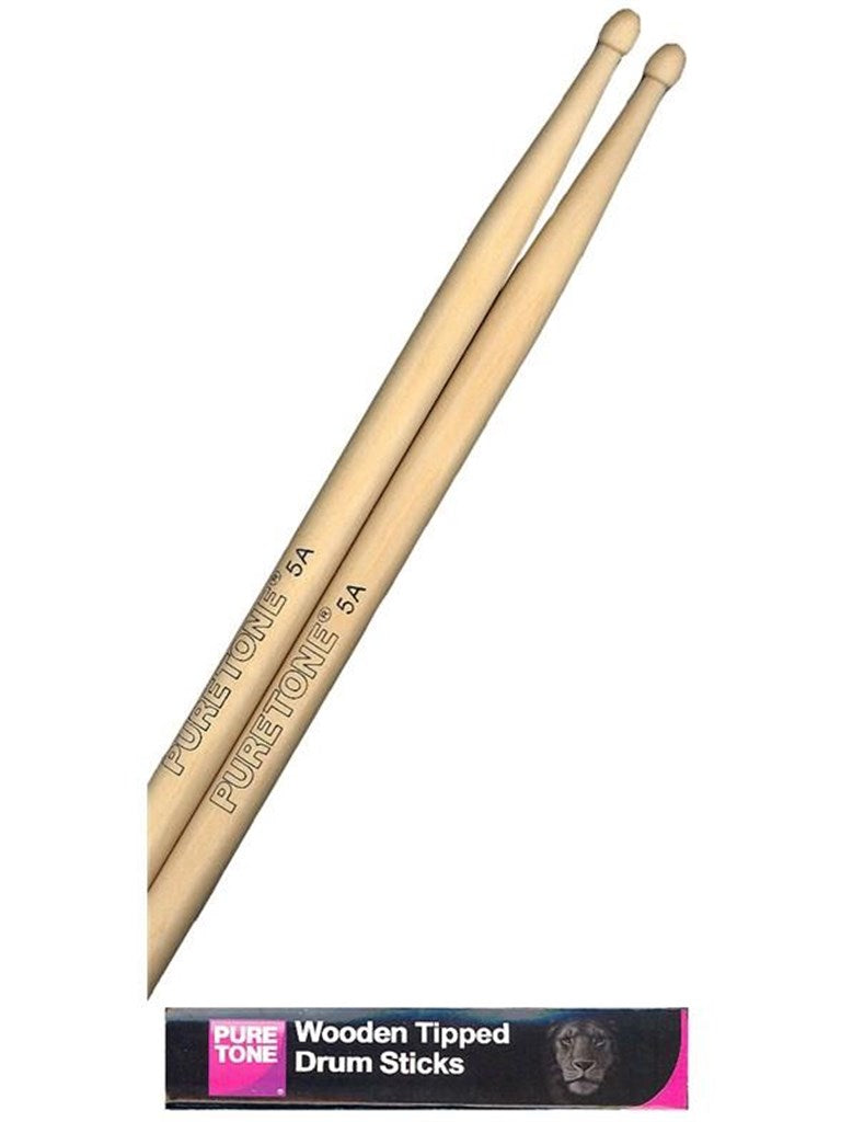 Pure Tone Drum Sticks 5A Wood Tip