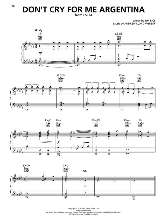 The Andrew Lloyd Webber Anthology