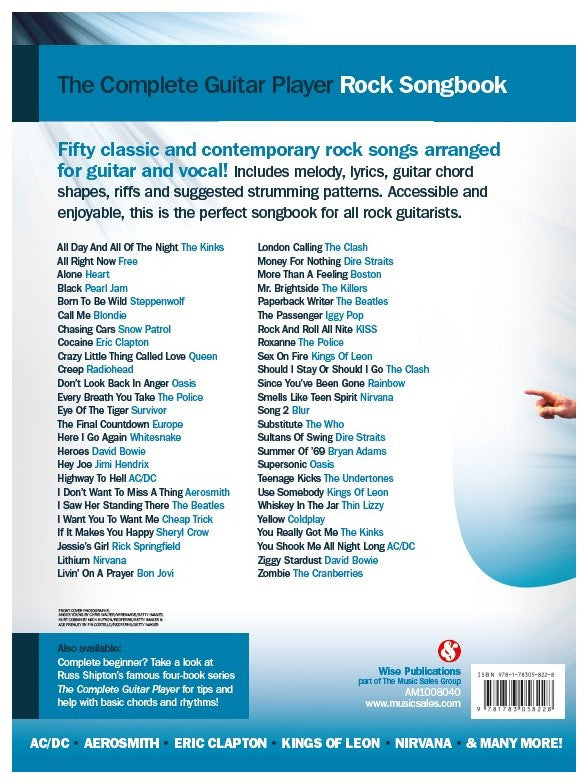 The Complete Guitar Player: Rock Songbook
