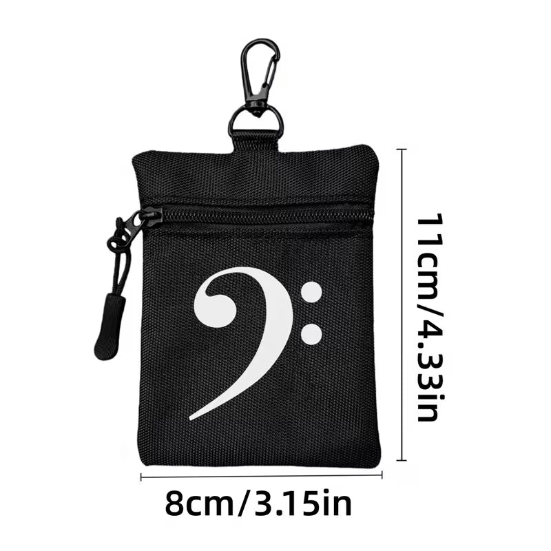 Bass Clef Coin Pouch