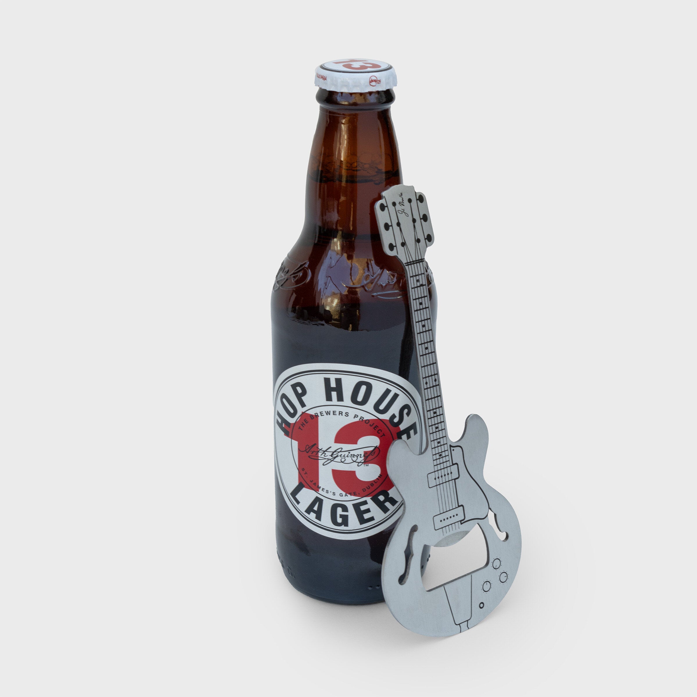 Rockstar Guitar Bottle Opener - Jazz