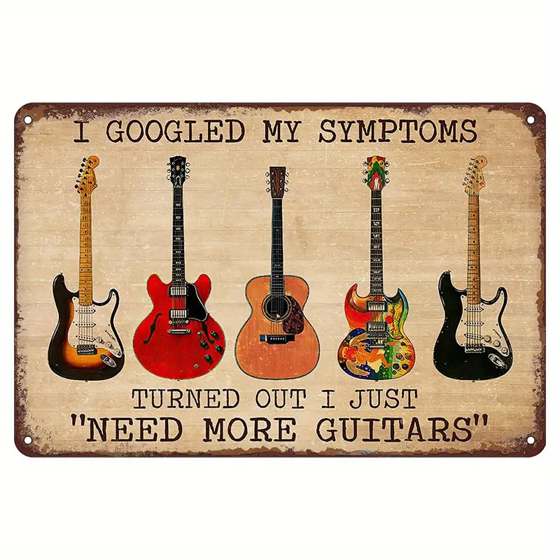 "I Googled My Symptoms, Turned Out I Just Need More Guitars"