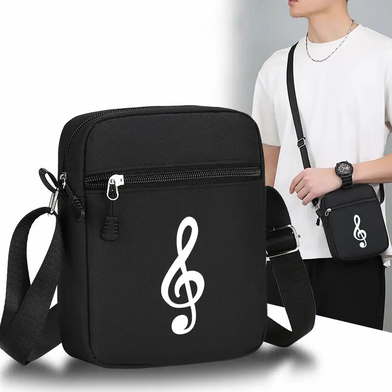 Treble Clef Crossbody Bag