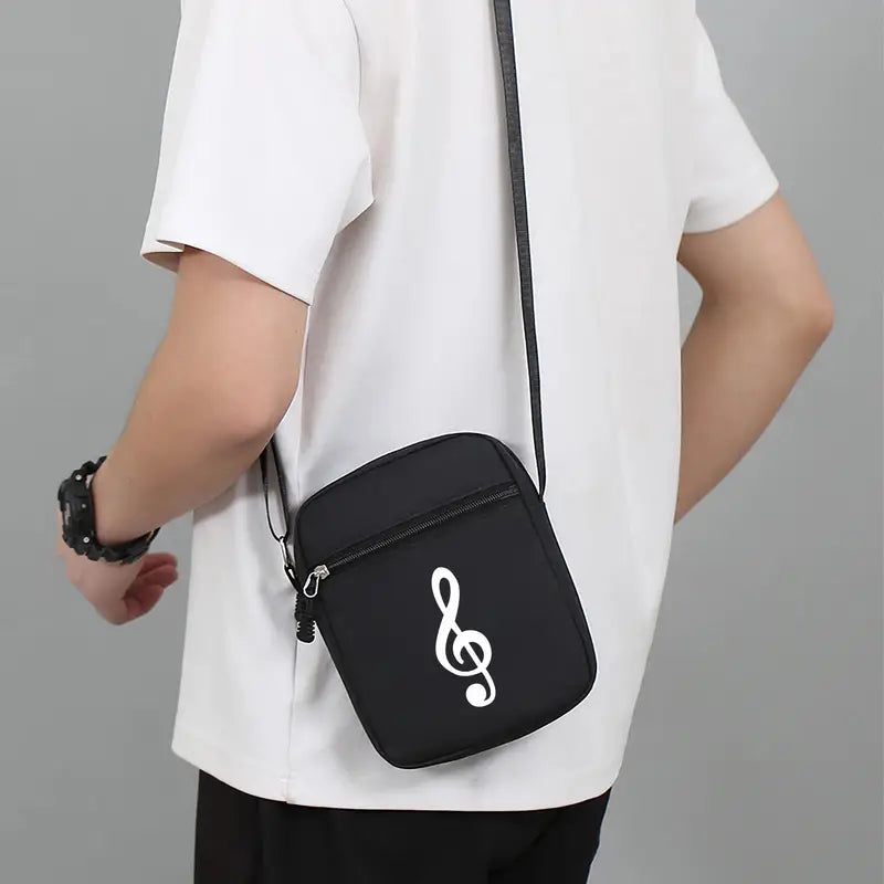 Treble Clef Crossbody Bag