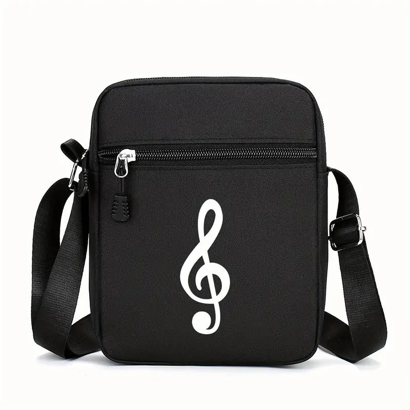 Treble Clef Crossbody Bag