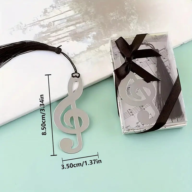 Metal Treble Clef Bookmark