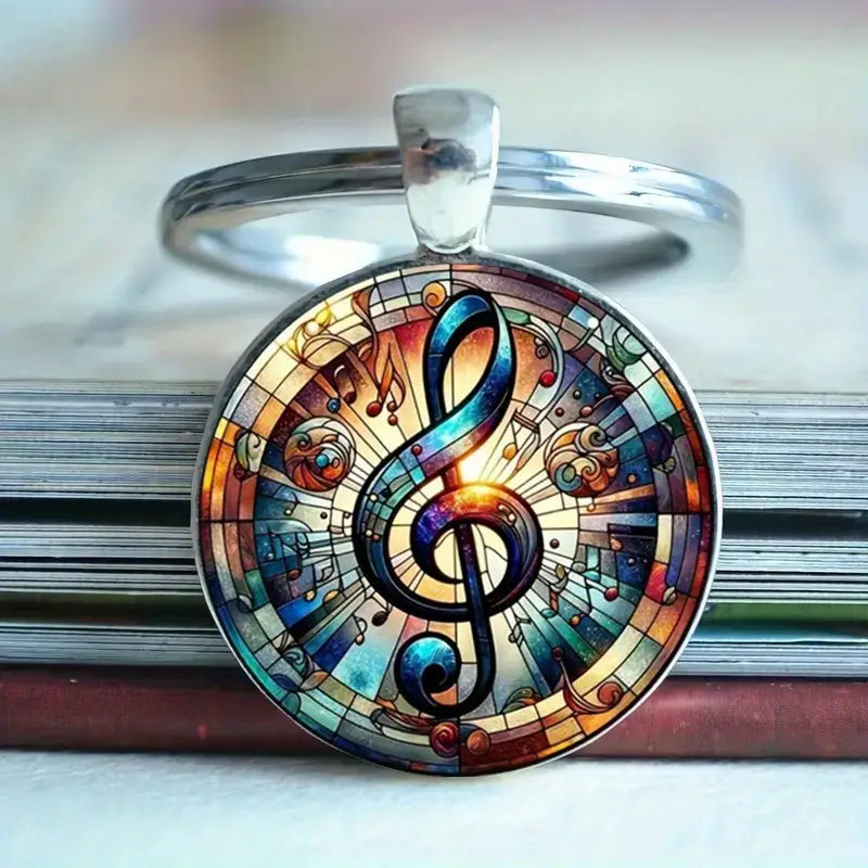 Treble Clef Keyring