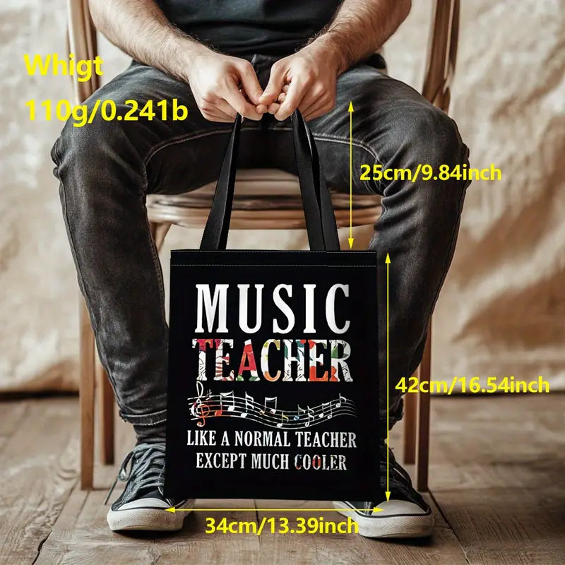 Music Teacher Tote Bag