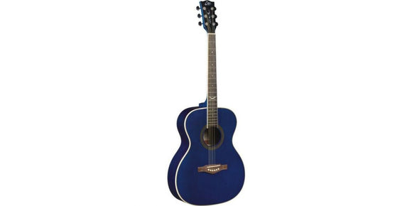 NXT A 100 Transparent Blue Acoustic Guitar