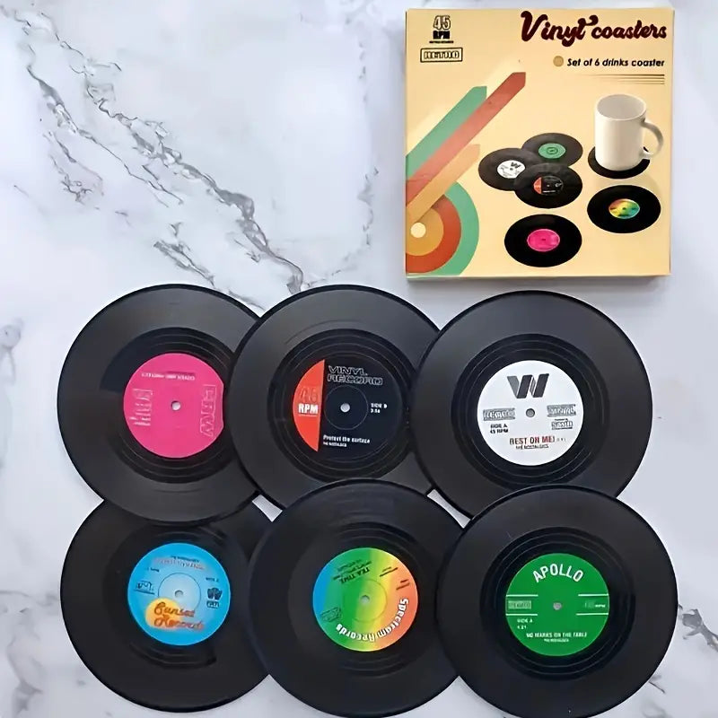 Vinyl Coasters