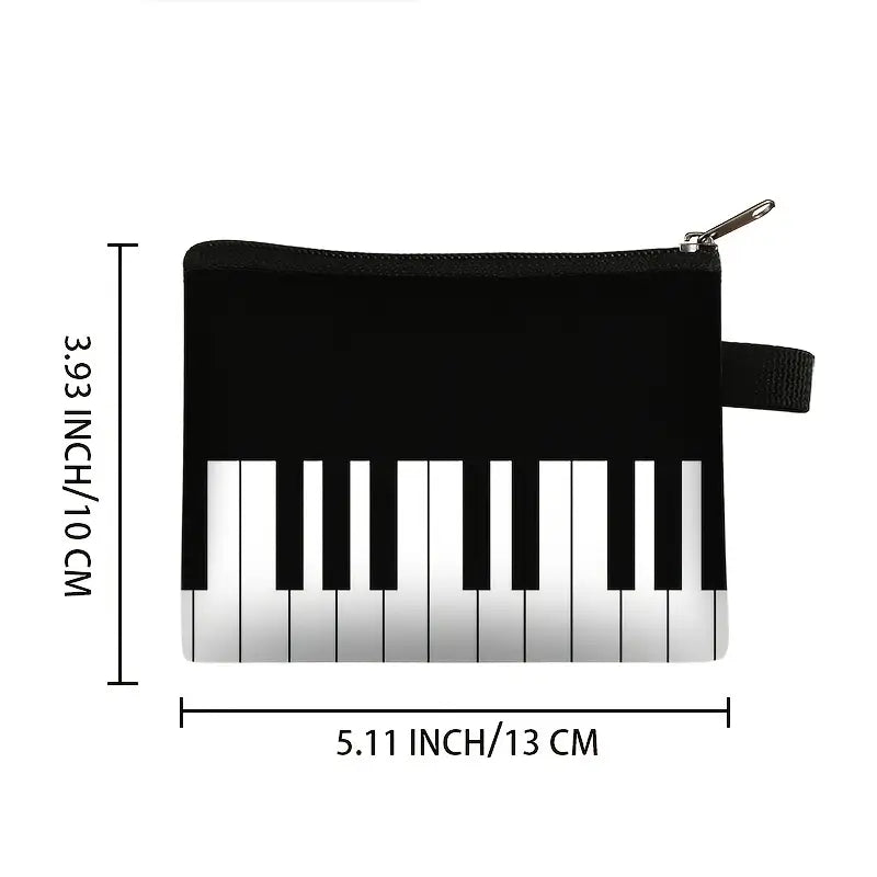 Piano Keyboard Coin Purse