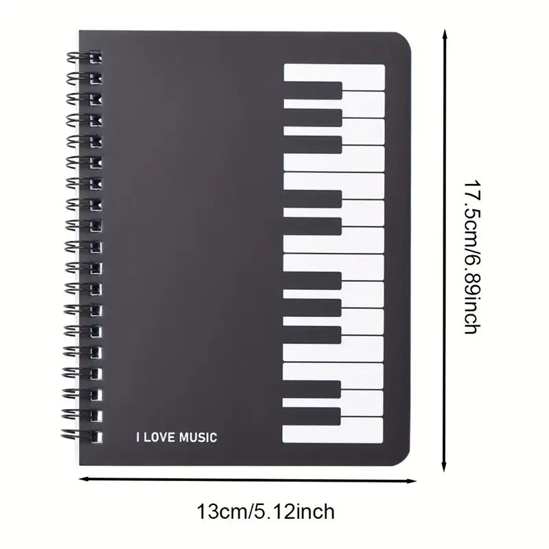 Piano Notebook - Lined paper