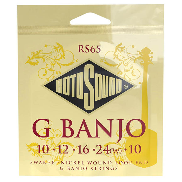 RS65 Rotosound Banjo Nickel Wound Set