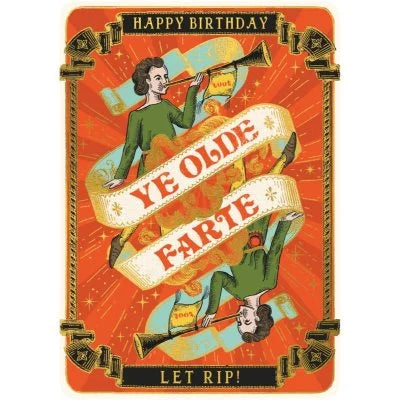 Ye Olde Fart Greeting Card