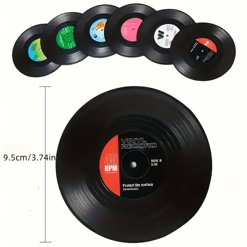 Vinyl Coasters