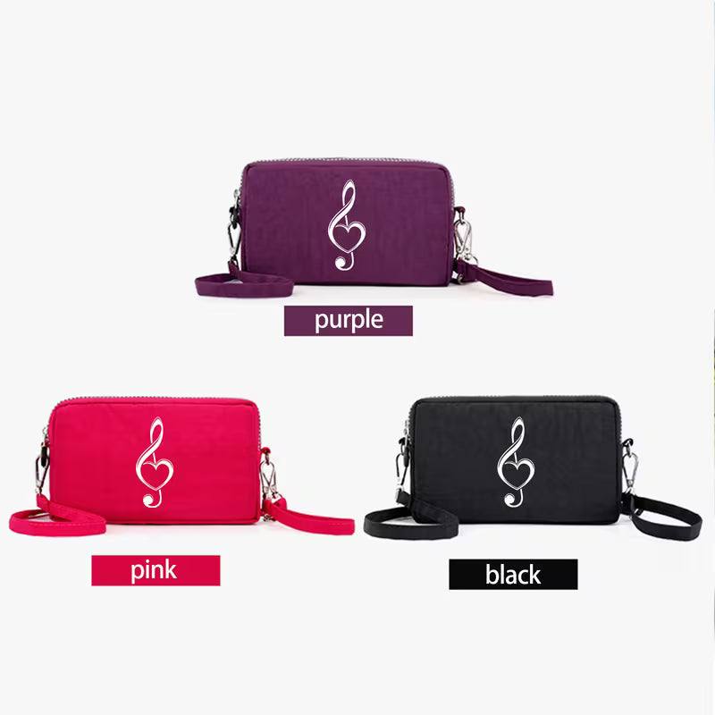 Mini Crossbody Bag - Treble Clef