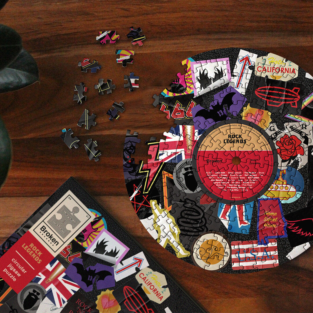 Broken Records Jigsaw