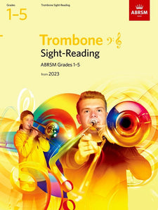 ABRSM Sight-Reading for Trombone, Grades 1-5, from 2023 (Bass/Treble Clef)