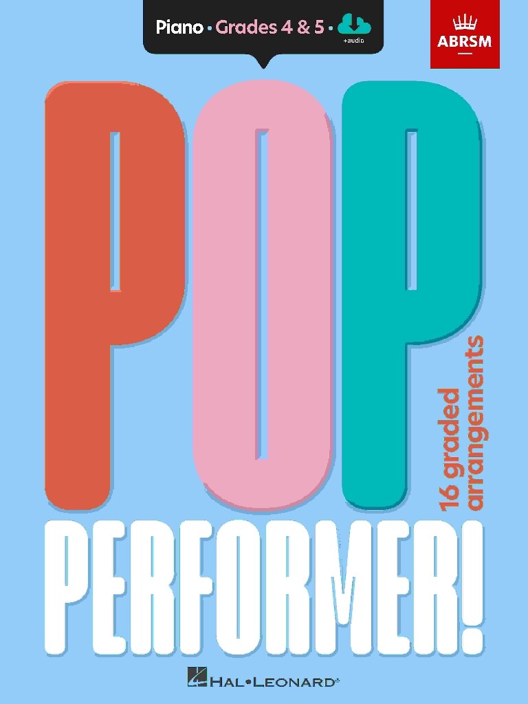 ABRSM Pop Performer! Piano - Grade 4-5