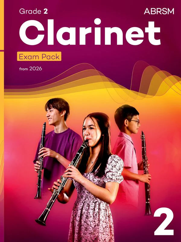 ABRSM Clarinet Exam Packs from 2026