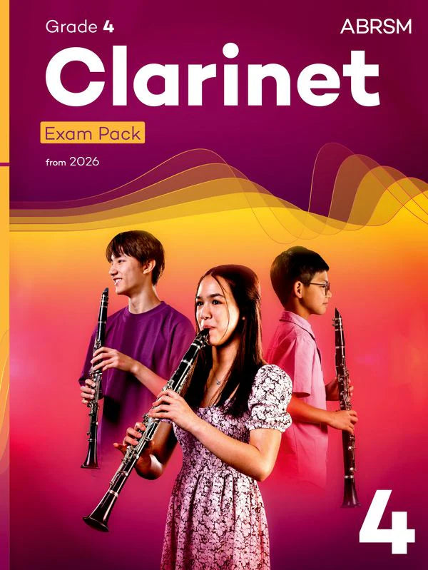 ABRSM Clarinet Exam Packs from 2026