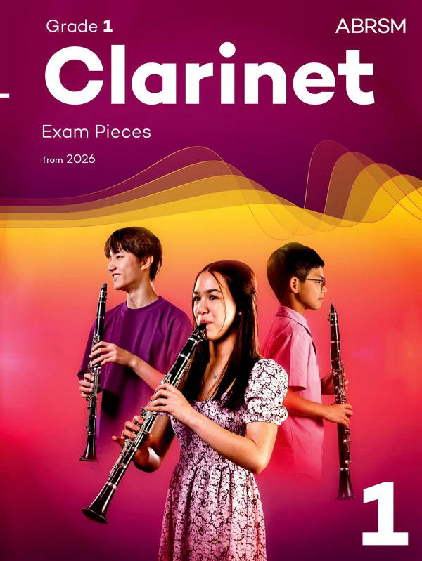 ABRSM Clarinet Exam Pieces from 2026