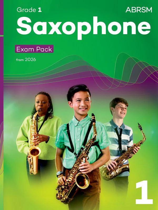 ABRSM Saxophone Exam Packs from 2026
