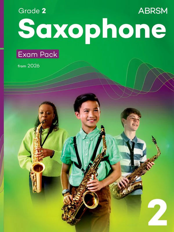 ABRSM Saxophone Exam Packs from 2026