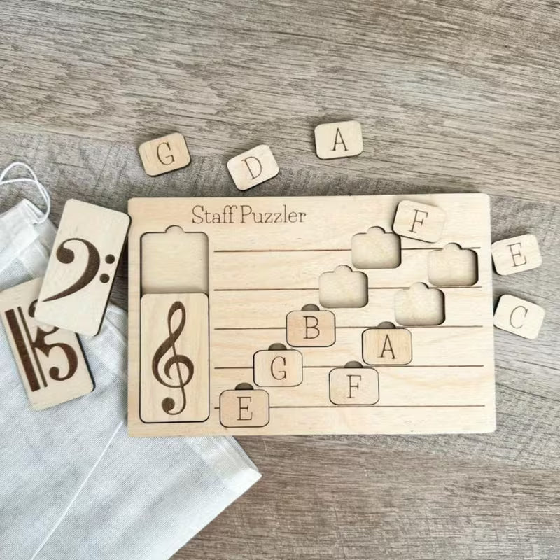 Staff Puzzler Teaching Board