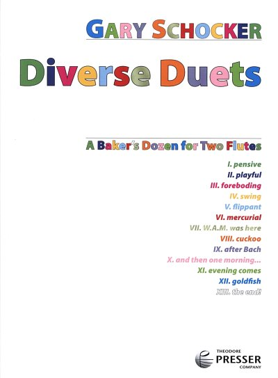 Schocker: Diverse Duets for Flutes