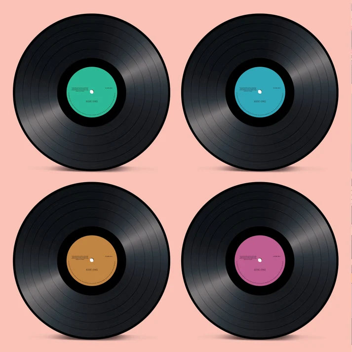 Vinyl Greetings Card