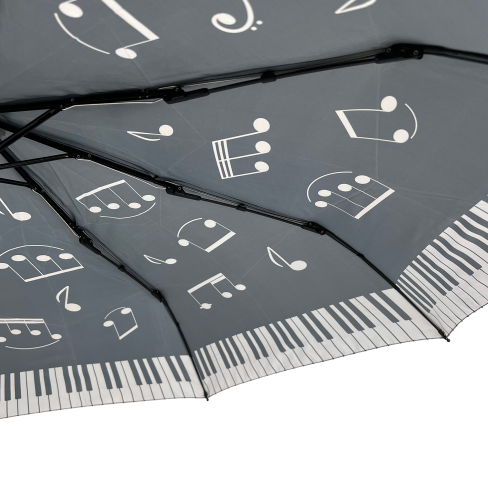 Piano Notes Folding Umbrella