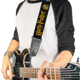 Licensed Harry Potter Coat Of Arms Guitar Strap