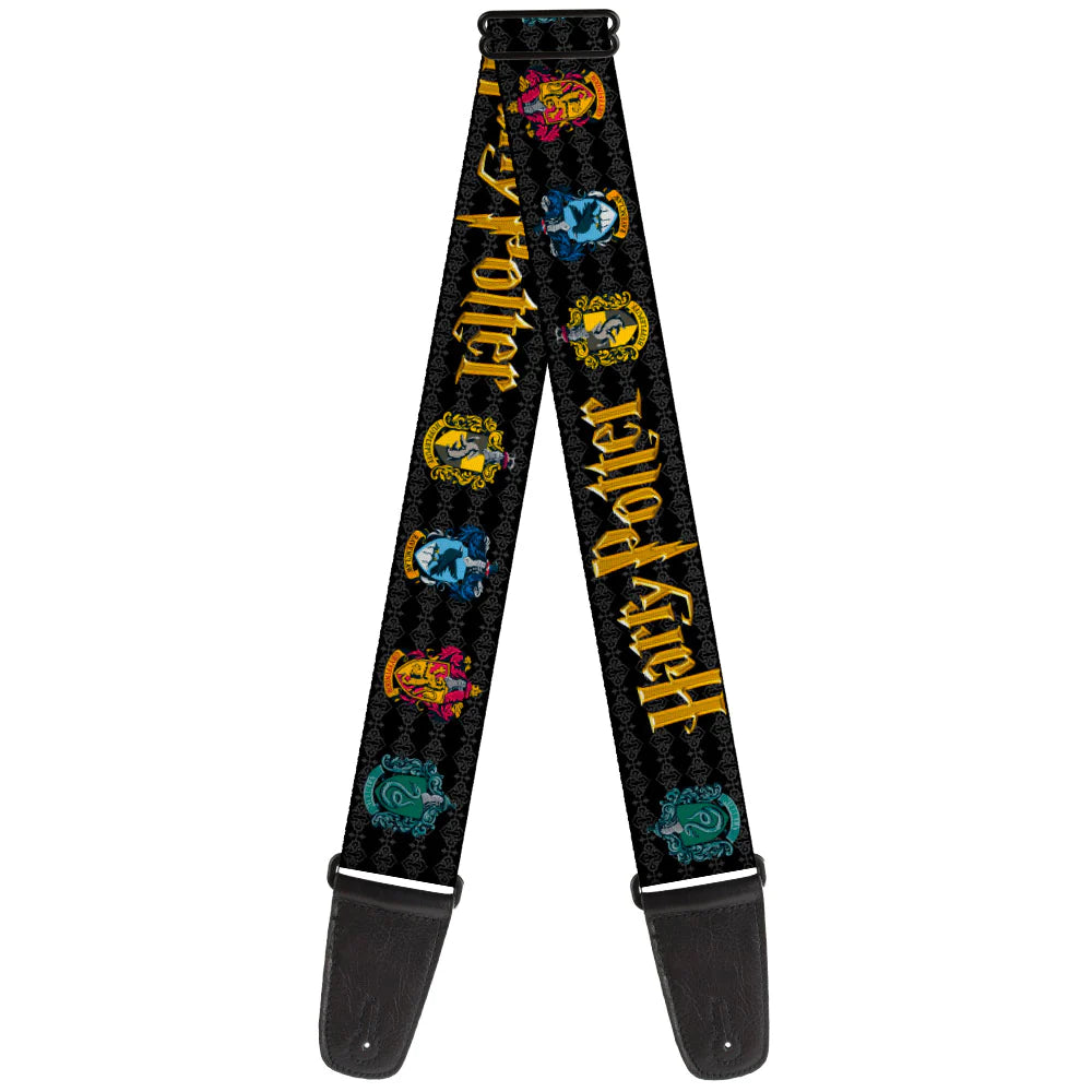 Licensed Harry Potter Coat Of Arms Guitar Strap