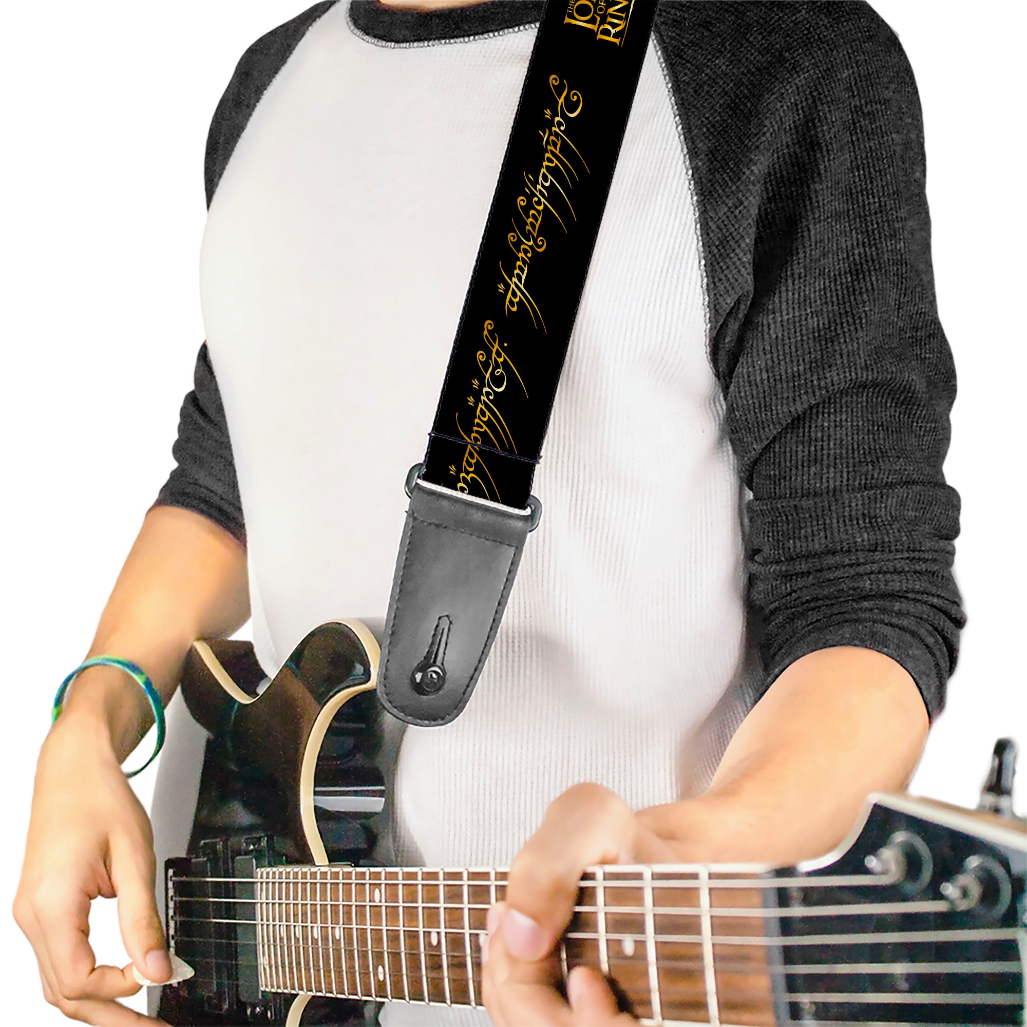 Licensed The Lord Of The Rings Guitar Strap