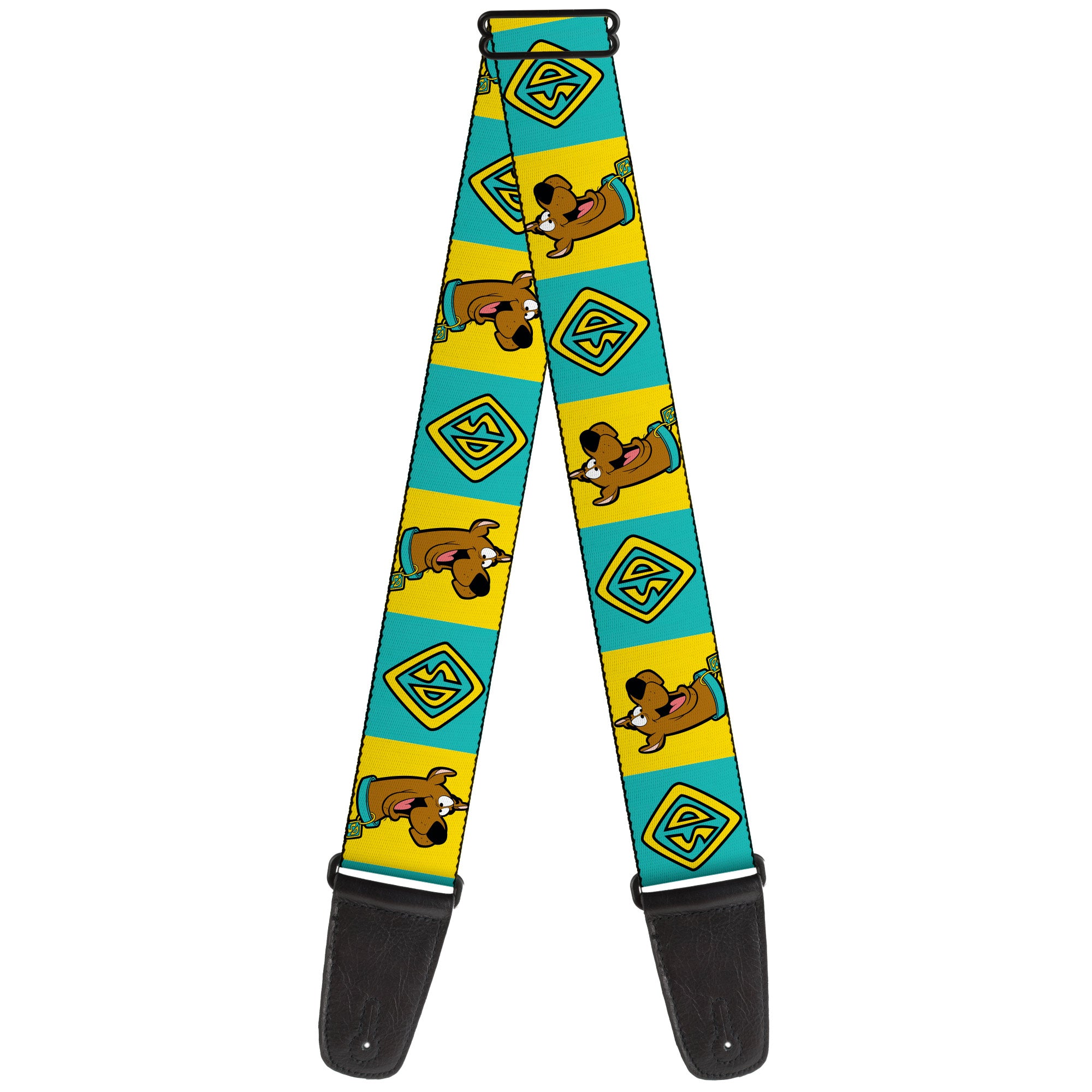 Licensed Scooby Doo Pose Dog Collar Guitar Strap