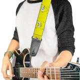 Licensed Sponge Bob Expressions Guitar Strap