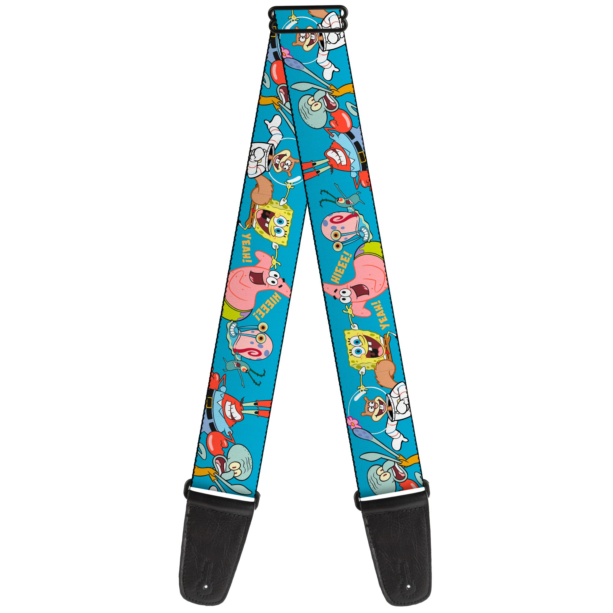 Licensed SpongeBob and Five Friends Guitar Strap