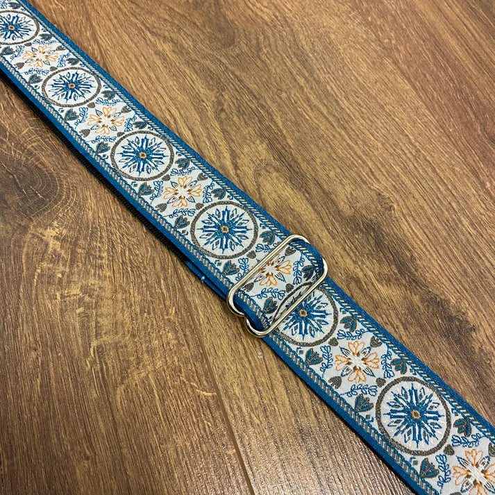 RokSak 2″ Jacquard Guitar Strap Hope Design Mandala