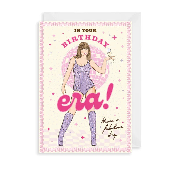 Taylor Swift Birthday Era Card