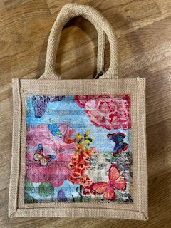 CraftyLu Handmade Jute Mini Shopper