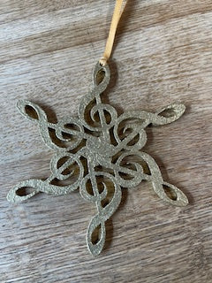 CraftyLu Handmade Snowflake Christmas Decoration