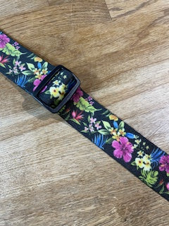 Roksak 1.5" Luau Ukulele Strap - Floral Multi Colour
