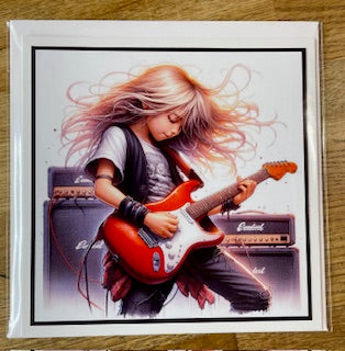 Cartoon Rockstars - Guitar