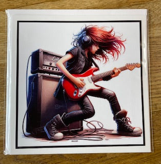 Cartoon Rockstars - Guitar