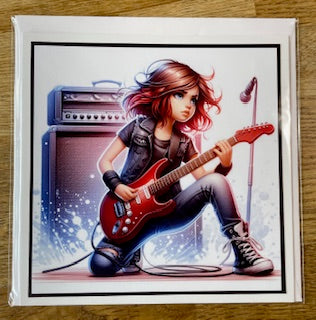 Cartoon Rockstars - Guitar