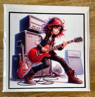 Cartoon Rockstars - Guitar